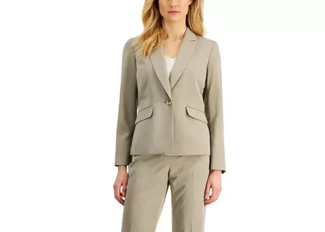 Le Suit One-Button Blazer Size 6 # 5D 2575 NEW