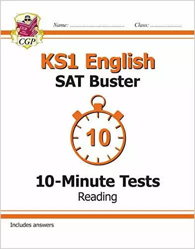 KS1 English SAT Buster 10-Minute Tests: Reading: perfect by CGP Books 1782947078