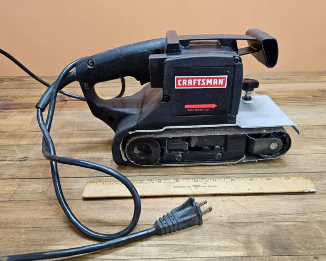 Vintage Sears Craftsman 3" x 21" Heavy Duty Belt Sander   1 HP Model 315.117151