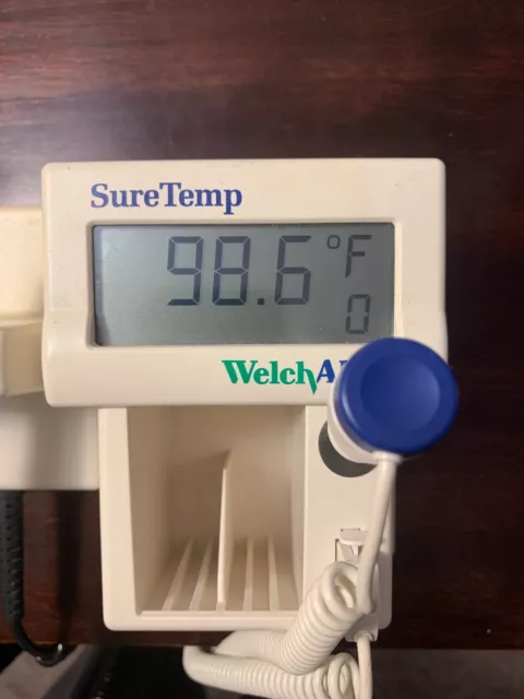 Welch Allyn 76751 Suretemp thermometer & 02678-100 Probe for 767 Transformer