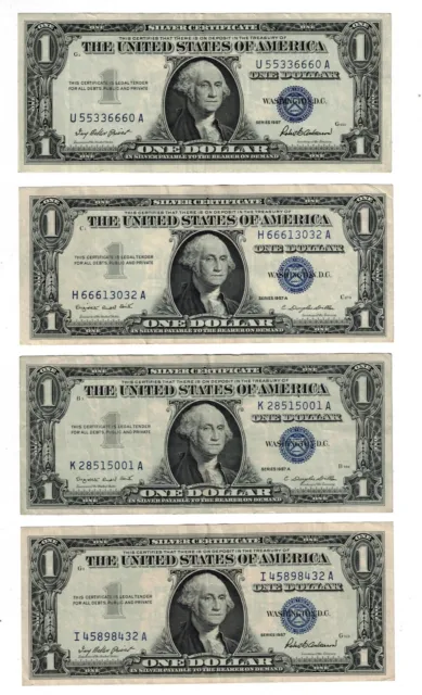 1957 $1 One Dollar Silv. Certificate Note
