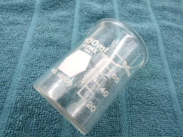 Kimax USA 100 ml No.14000 Glass Beaker
