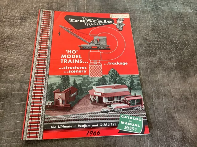 1966 Tru-Scale Models Catalog, Ho Model Trains & Accessories (Misc6339)