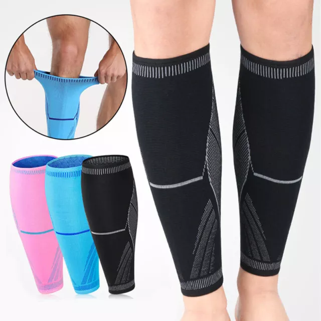 Veau Support Manches Jambe Tibia Compression Chaussettes Course Femme Man Vari *