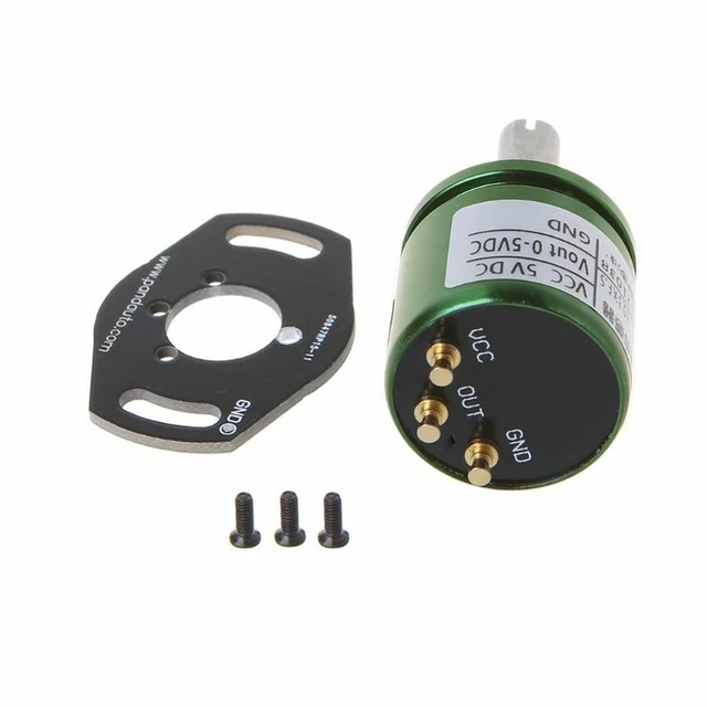 ANGLE SENSOR HALL Effect Potentiometer Analog Transducer Rotation