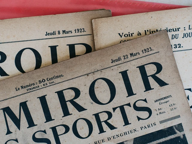 Lot Miroir Des Sports 1921-1924 - 4 Années Complètes - JO 1924 - Hebdomadaire