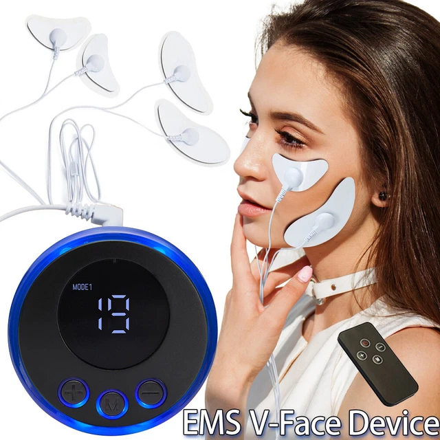 EMS FACIAL BODY Muscle Stimulator Electrode Face Cheek Slimming Beauty