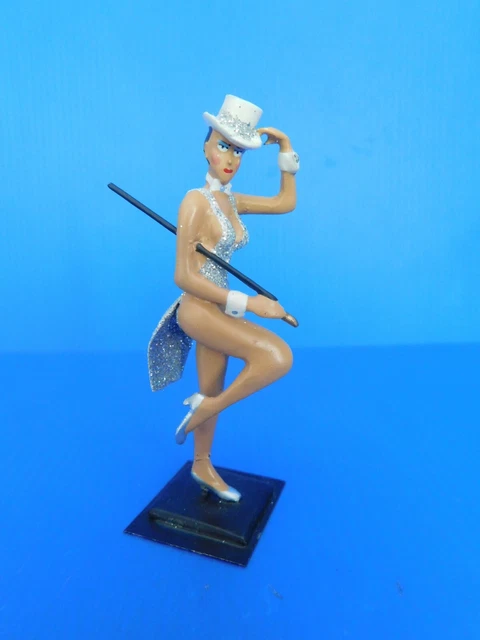Figurine CBG Mignot - Danseuse Du Lido - Les Cabarets De Paris - Plomb Peint 75mm