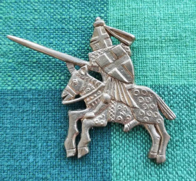 Medieval Knight Badge Replica, 14th Century Pilgrim Badge, Renfaire Jewelry