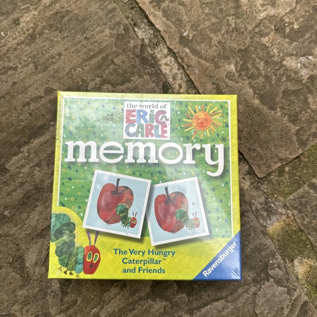 RAVENSBURGER WORLD OF Eric Carle Very Hungry Caterpillar Memory Game ...