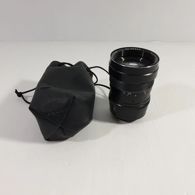 VINTAGE HANIMAR AUTO S f 135mm Camera Lens 35999 Made in