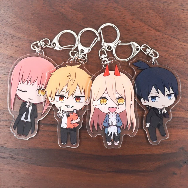 7CM CHAINSAW MAN Power Denji Makima Hayakawa Aki DoubleSided Acrylic