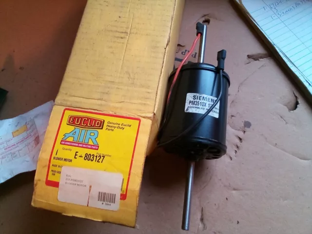 New Siemens PM3510X 12VDC HVAC Blower Motor for Euclid E803127