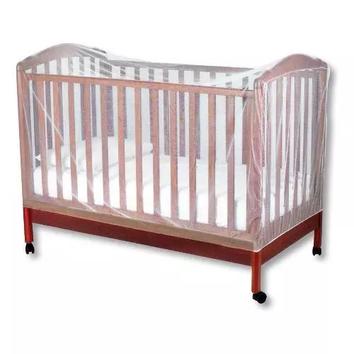 Zanzariera lettino Baby Idea 5097 Bianco con elastici