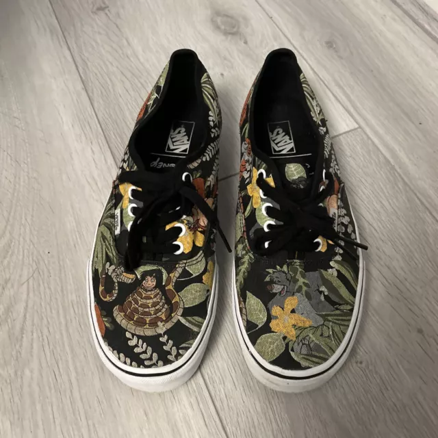 Authentic Vans Jungle Book Disney Black/Multi Size: UK9