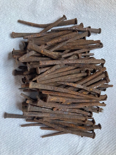 Over 2 Pounds Of Vintage Square Nails
