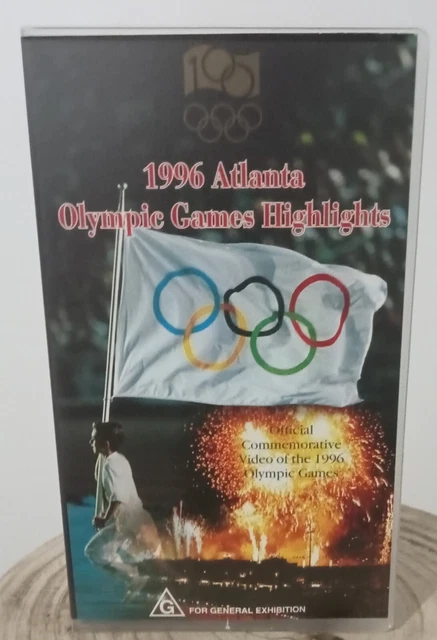 1996 Atlanta Olympic Games Highlights Official Commemorative Video VHS