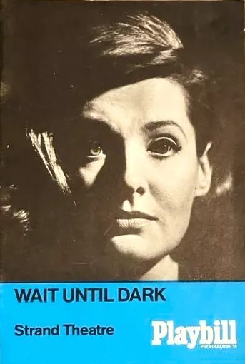 Wait Until Dark Strand Theatre 1967 Barbara Murray Peter Sallis 1967 Playbill