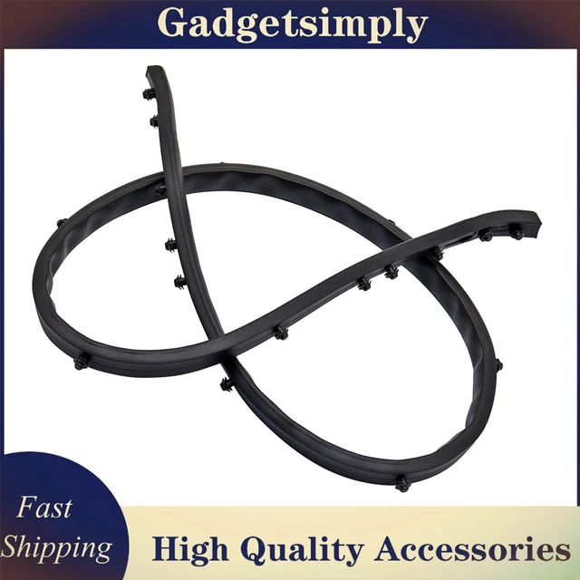 Fits Hyundai Elantra 17-18 86357F2000 Front Bumper Strip Hood Roob Sealing Strip