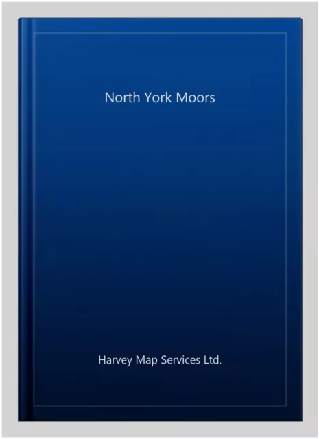 North York Moors, Paperback by Harvey Map Services Ltd., Like New Used, Free ...