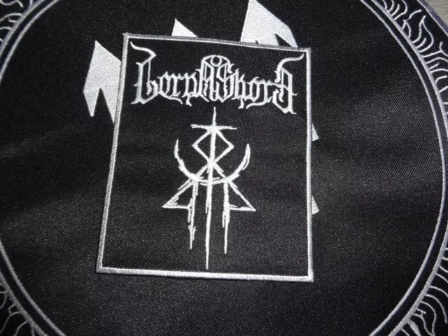 Lorna Shore Death Black Metal Shape Patch Dying Fetus