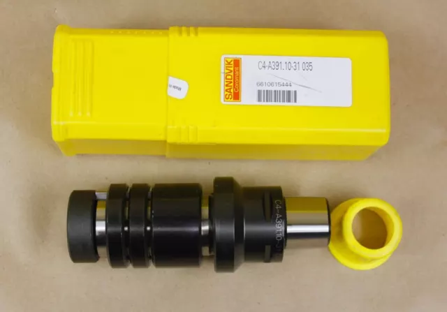 SANDVIK C4-A391.10-31 035 Tool Holder Adapter Capto C4 Side/End Mill 1.25" Arbor