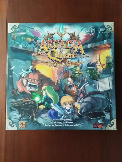 Arcadia Quest Brettspiele Gesellschaftsspiel Adventure Game