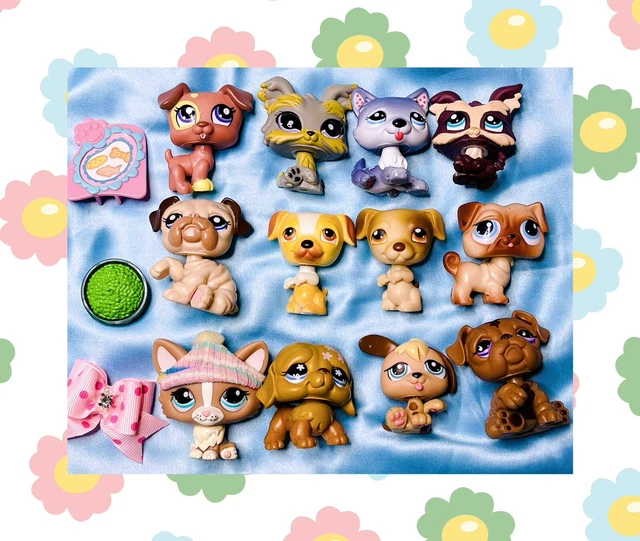 AUTHENTIC Littlest Pet Shop LPS Variety Puppy Dog Lot Of 12 Husky Bulldog Corgi AUTHENTIC Littlest Pet Shop LPS Variety Puppy Dog Lot Of 12 Husky Bulldog Corgi