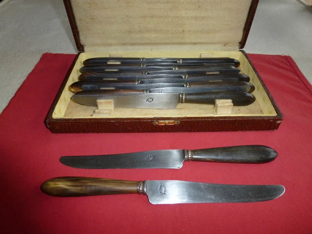 Coffret de 12 couteaux de table | Selency