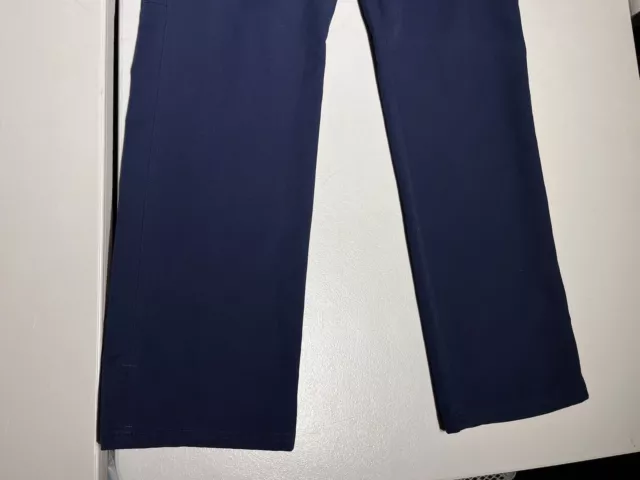 FIGS Pants Women's Medium Blue Livingston Scrub Work 31" Inseam Nurse Office 3