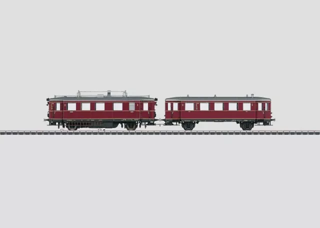 Märklin H0 37705 Dieseltriebwagen mit Beiwagen VT 75.9 / VB 140 DB Digital OVP