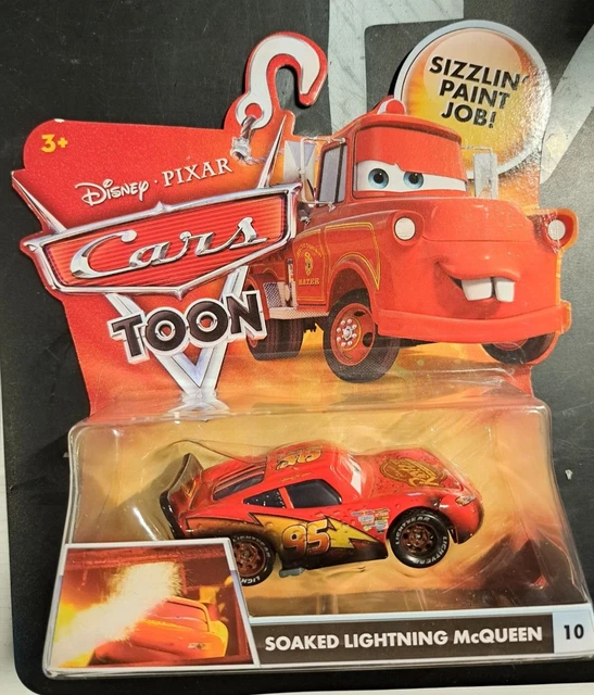 CARS - SOAKED LIGHTNING MCQUEEN Toon Mattel Disney Pixar EUR 29,90 ...