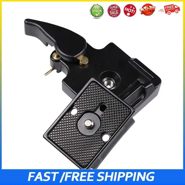 #b 323 Adaptador de abrazadera de placa de liberación rápida para trípode de cámara Manfrotto 200PL-14