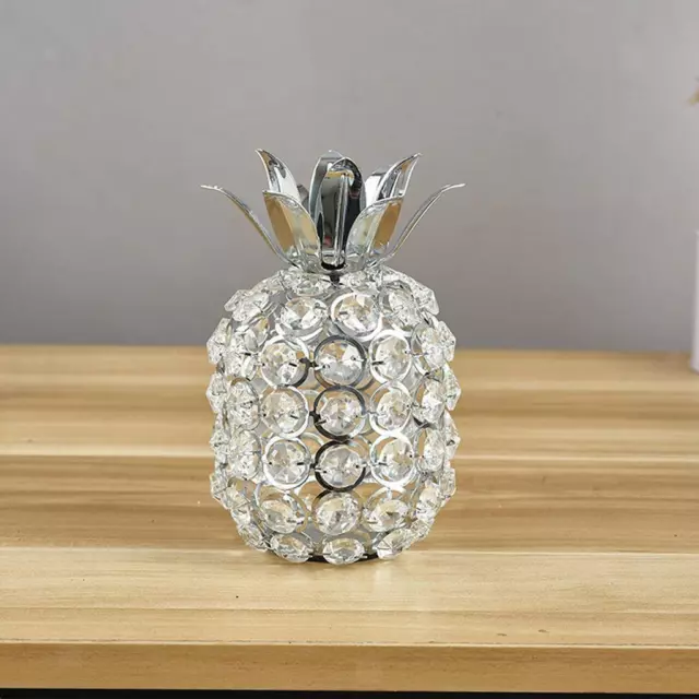 Strass d'ornement d'ananas clouté en cristal 3D pour les accessoires de