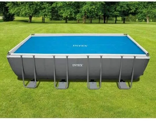 Intex 28017 Avión Solar Cubierta para Piscina Película Lona de Calefacción