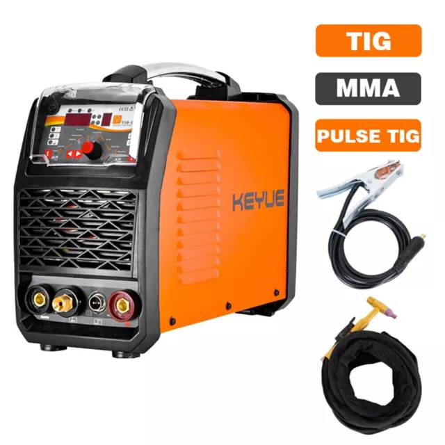 TIG-200P Single Phase 220V DC Inverter Pulse IGBT Welding Machine 200A Arc MMA