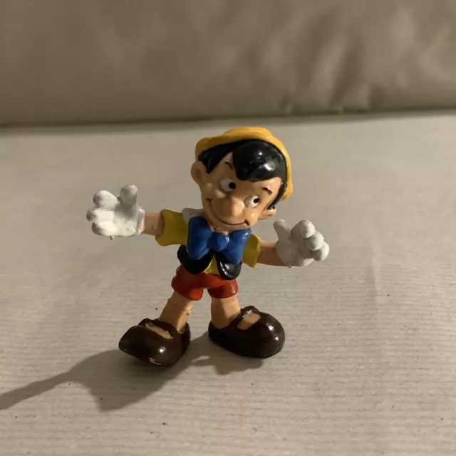 Vintage Disney Pinocchio PVC Figure Figurine Bullyland Germany Cake Topper