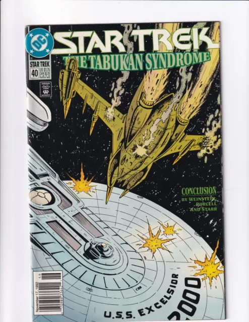 Star Trek #40 NM The Tabukan Syndrome Conclusion (Nov 1992, DC) Bag/Boarded