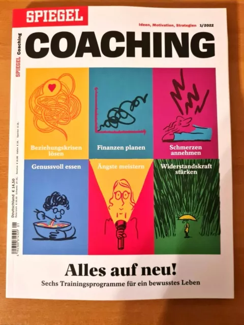 DER SPIEGEL COACHING "Alles auf neu!" 1/2022 NEU!