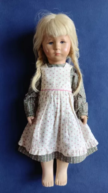 Käthe Kruse Puppe ca.48 cm mit original Kleidung