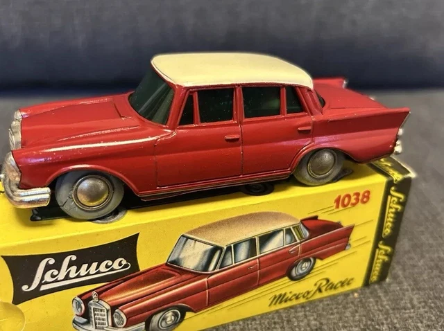 SCHUCO MICRO RACER 1038 MERCEDES 220 S EN BOITE D'ORIGINE | Australia