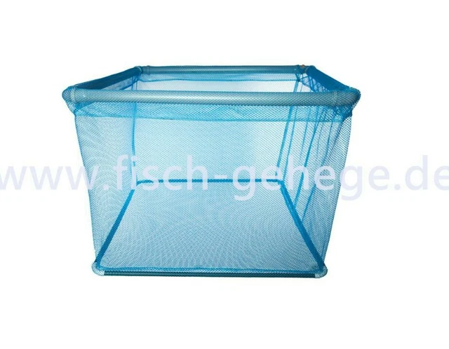 Fischgehege Hälternetz 1x1m H-1m #5mm, Ohne Deckel