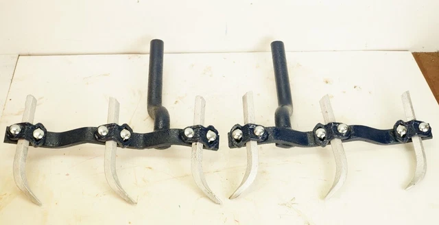 Pair of Farmall 1 Row Cultivator Tobacco Hoes Super A 100 130 140 Cub Tractor