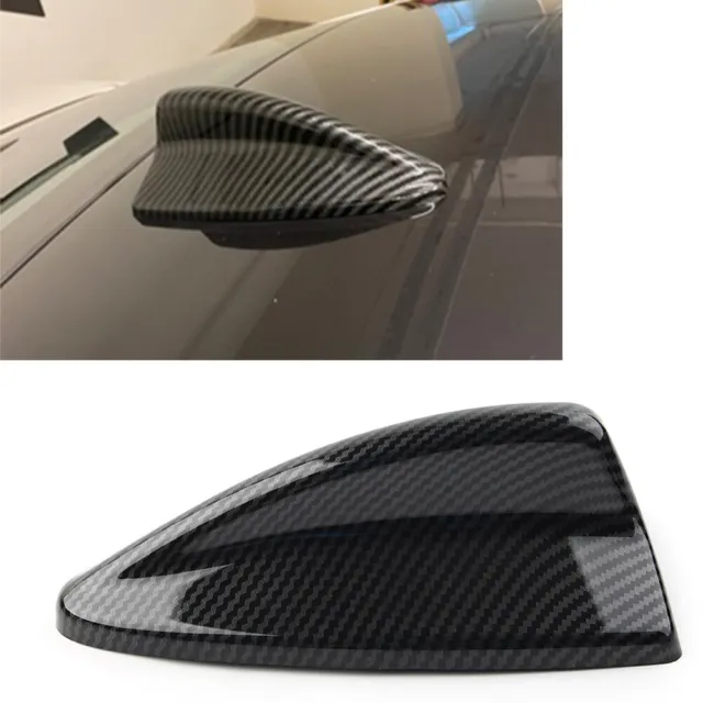 Shark Fin Antenna Cover Cap For BMW E90 E91 E92 3 SEIRES M3 E82 Car Carbon Fiber