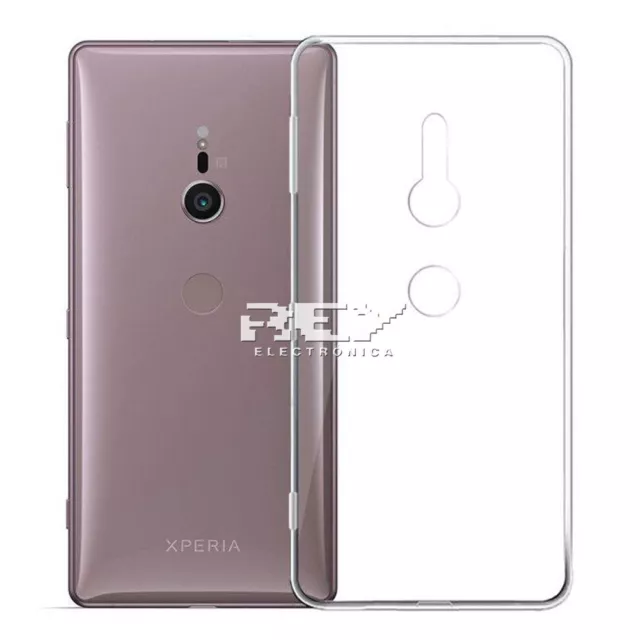 Funda Silicona para SONY XPERIA XZ2 Carcasa Transparente Protector s616