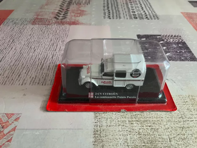Citroen 2hp 2hp Miniature Car Van Point Breakthrough Axe 1/43