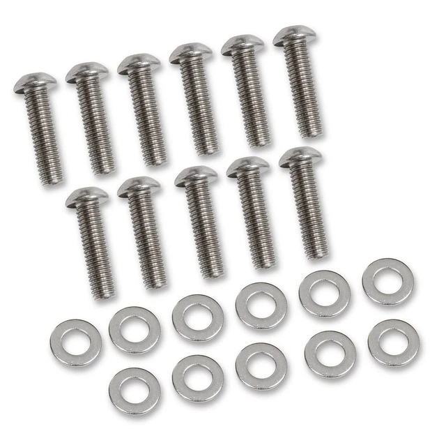Mr. Gasket 60920G Mr. Gasket Valley Cover Bolt Set - Stainless Steel