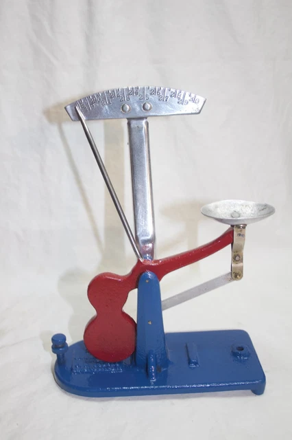 Vintage Zenith Cast Iron Egg Scale Earlville NY , Nice Kitchen Decoration. # 002