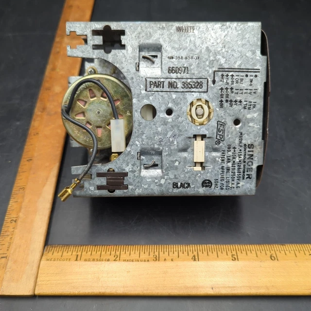 Washer Timer Motor 414-037-20 – Used, Electric, Fits Combo/Stacked/Spin Dryers