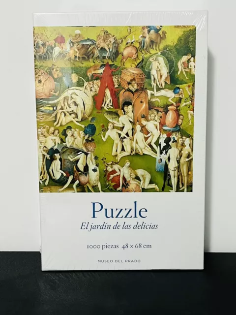 1000 piezas Rompecabezas Museo del Prado El Jardín de las Delicias Totalmente Nuevo Envío Rápido